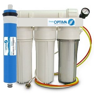 Osmoseur pour aquarium caréné de 75 GPD - Miniaqua77