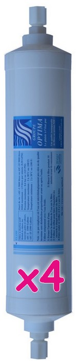 4 Filtres pour réfrigérateur Samsung WSF-100 Magic Water Filter