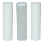 Lot de 3 cartouches Préfiltration Osmoseur domestique OPTIPUR MeilleureO