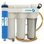 Osmoseur d'aquarium et manomètre 50 GPD 4 étapes de filtration
