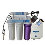 Osmoseur domestique 5 niveaux et pompe booster 380 litres jour